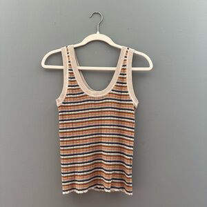 Madewell Scooped Neck Sweater Tank, S